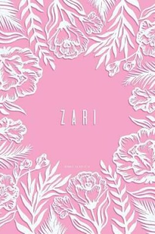 Cover of Zari Journal to Write in