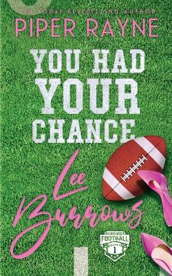 Book cover for You Had Your Chance, Lee Burrows