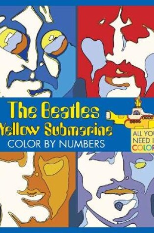 Cover of The Beatles Yellow Submarine Color By Numbers