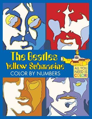 Book cover for The Beatles Yellow Submarine Color By Numbers