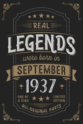 Book cover for Real Legends were born in September 1937