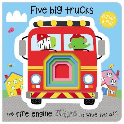 Book cover for Pop-Out and Play Five Big Trucks