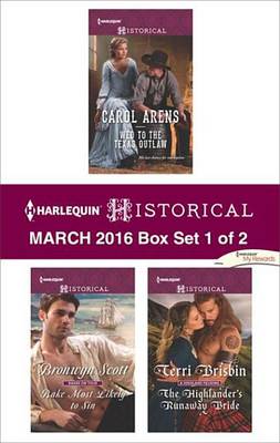 Book cover for Harlequin Historical March 2016 - Box Set 1 of 2