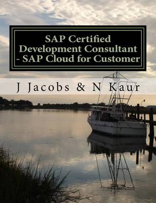 Book cover for SAP Certified Development Consultant - SAP Cloud for Customer