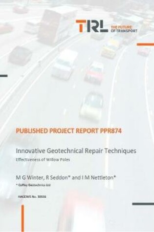 Cover of Innovative Geotechnical Repair Techniques