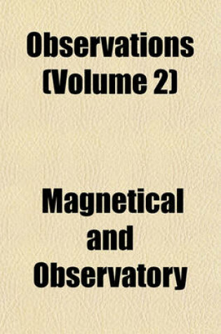 Cover of Observations (Volume 2)