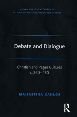 Cover of Debate and Dialogue