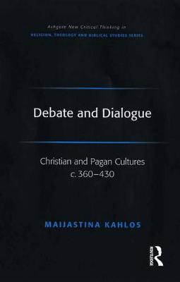 Cover of Debate and Dialogue