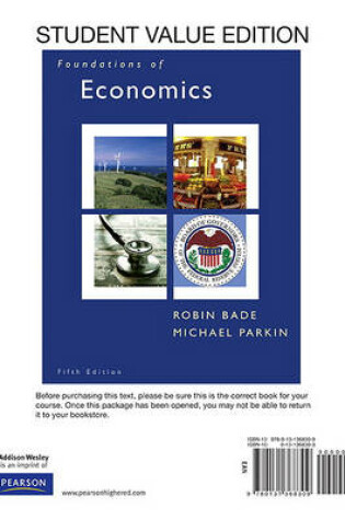 Cover of Foundations of Economics, Student Value Edition