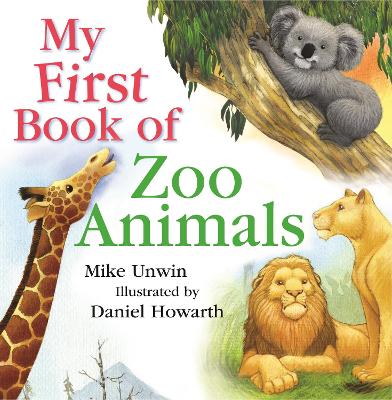 Book cover for My First Book of Zoo Animals