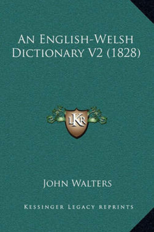Cover of An English-Welsh Dictionary V2 (1828)