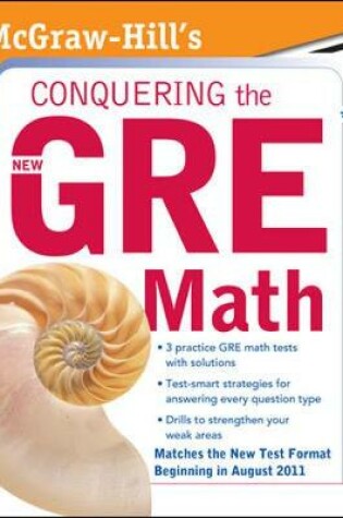 Cover of McGraw-Hill's Conquering the New GRE Math