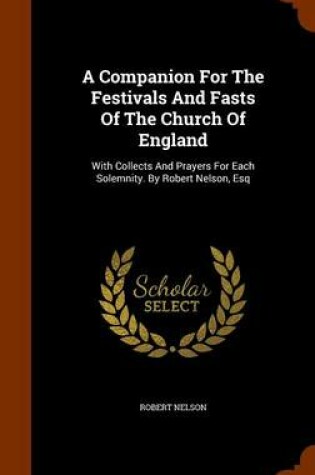 Cover of A Companion for the Festivals and Fasts of the Church of England