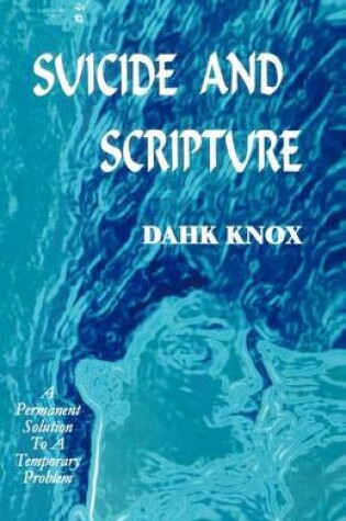 Cover of Suicide and Scripture