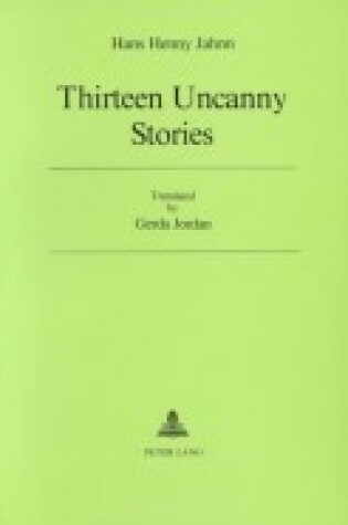 Cover of Thirteen Uncanny Stories