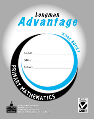 Book cover for Advantage Primary Maths Workbook 3 Nigeria