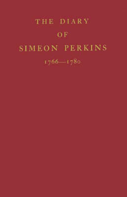 Book cover for The Diary of Simeon Perkins