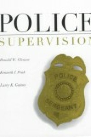 Cover of Police Supervision