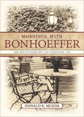 Book cover for Mornings with Bonhoeffer