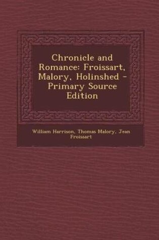 Cover of Chronicle and Romance