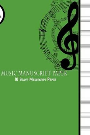 Cover of Music Manuscript Paper