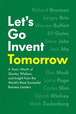 Book cover for Let's Go Invent Tomorrow