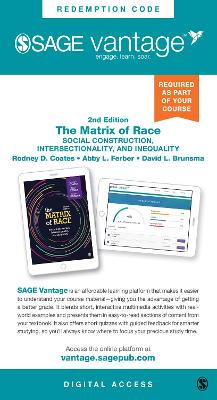 Book cover for The Matrix of Race - Vantage Slimpack