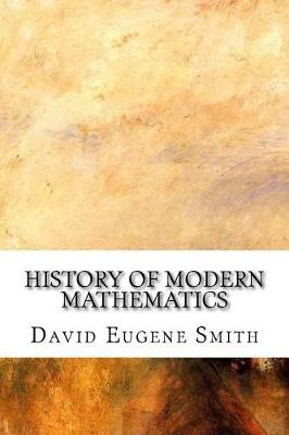 Book cover for History of Modern Mathematics