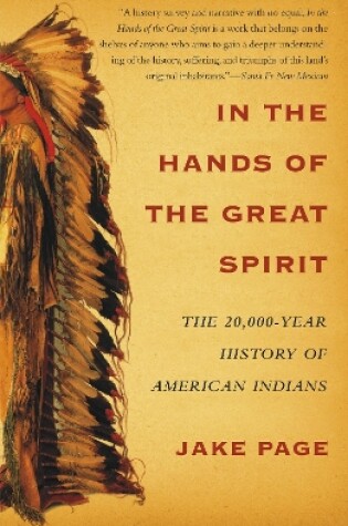 Cover of In the Hands of the Great Spirit