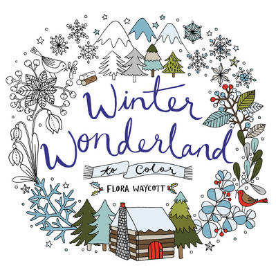 Book cover for Winter Wonderland to Color