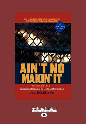 Book cover for Ain't No Makin' It (Large Print 16pt)