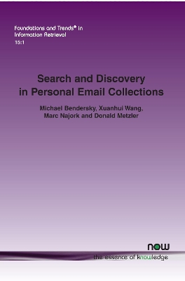 Cover of Search and Discovery in Personal Email Collections