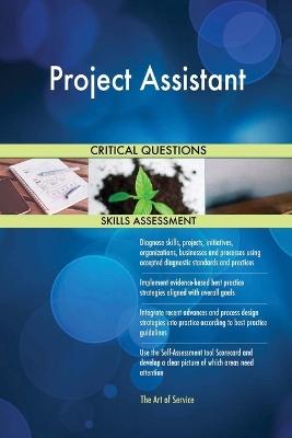 Book cover for Project Assistant Critical Questions Skills Assessment