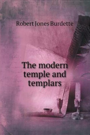 Cover of The modern temple and templars