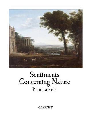 Book cover for Sentiments Concerning Nature