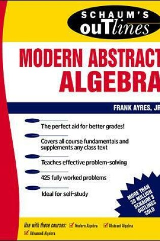 Cover of Schaum's Outline of Modern Abstract Algebra