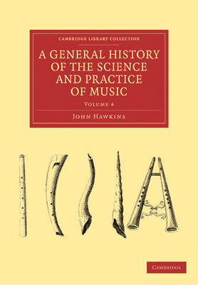 Cover of A General History of the Science and Practice of Music
