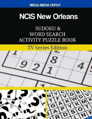 Book cover for NCIS New Orleans Sudoku and Word Search Activity Puzzle Book