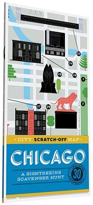 Book cover for City Scratch-Off Map: Chicago