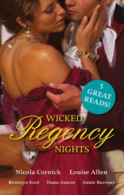 Book cover for Wicked Regency Nights - 5 Book Box Set