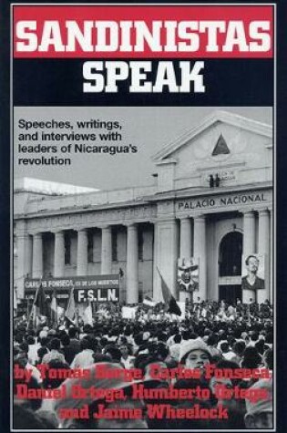 Cover of Sandinistas Speak