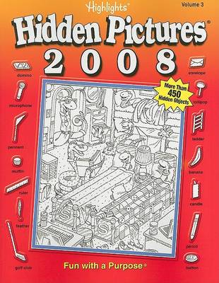 Book cover for Highlights Hidden Pictures Annual 2008 Volume 3