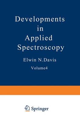 Book cover for Developments in Applied Spectroscopy