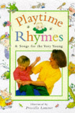 Cover of Playtime Rhymes & Songs for the Very Young