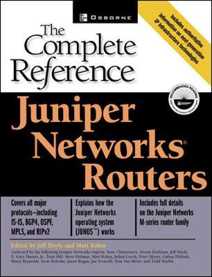 Cover of Juniper Networks(r) Routers: The Complete Reference