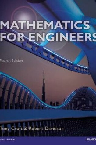 Cover of Mathematics for Engineers 4e with MyMathLab Global