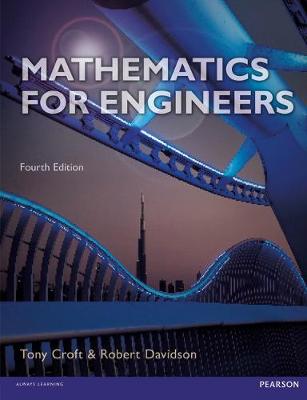 Book cover for Mathematics for Engineers 4e with MyMathLab Global