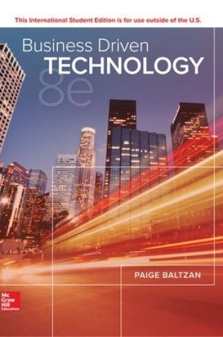 Cover of ISE Business Driven Technology