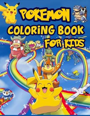 Book cover for Pokemon Coloring Book For Kids