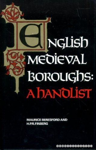 Book cover for English Mediaeval Boroughs